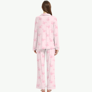 Set <span class=keywords><strong>Pigiama</strong></span> Personalizzato per Donna 100% <span class=keywords><strong>Cotone</strong></span> Traspirante Morbido Termico <span class=keywords><strong>con</strong></span> <span class=keywords><strong>Bottoni</strong></span> per Tutte le Stagioni Abbigliamento da Casa - Product Image 3