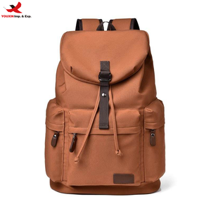 Wholesale Vintage Durable Waterproof Canvas Unisex Casual Sports Students Outdoor Travel Laptop <b>Backpack</b> RTS Bulk Mixed Order - Product Image 1