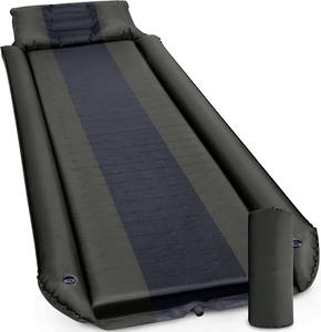 Coussin de couchage avec accoudoir et oreiller-Protection contre le renversement-matelas de Camping auto-gonflant, meilleurs tapis de lit pour tente et <span class=keywords><strong>hamac</strong></span> - Product Image 1