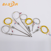 Sonde en acier inoxydable oem thermocouple isolé minéral capteur de température fileté de type k