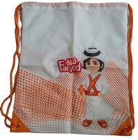 Sac à cordon de petite taille avec motif de lettres en polyester recyclé écologique 210d, nouvelle mode personnalisée, moins cher, sublimation