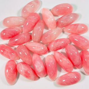 Outil de Massage en Jade Naturel Anti Cellulite pour Perte de Poids du Sein SPA Outil de Massage pour Soins de Santé Beauté Quartz Rose Masseur pour Seins - Product Image 1