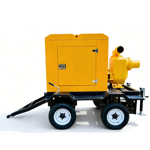Electric Centrifugal <strong>Pump</strong> for Flood Control &amp; Marine Aquaculture-Mobile Pumping Vehicle with 20m Capability Three-phase Motor - Product Image 1