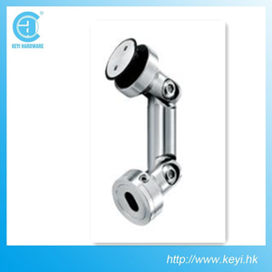 <span class=keywords><strong>Porte</strong></span> <span class=keywords><strong>coulissante</strong></span> en verre sans cadre en acier inoxydable Offre Spéciale accessoires de raccords fixes à montage mural - Product Image 2