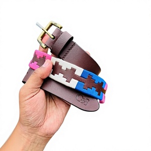 Ceinture en cuir de vachette personnalisée OEM ODM avec boucle ardillon, motif crâne massif, vintage, imperméable, écologique, designs personnalisables - Product Image 6