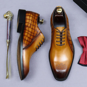 Mocasines de Hombre de Alta Calidad, Cuero Genuino, para Oficina y Trabajo, Otoño, Aumentan la Estatura, Antideslizantes, Zapatos de Moda para Exteriores - Product Image 2