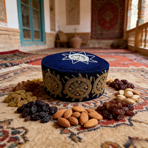 Elegante Gorro Nigeriano Fila Gobi de Lujo para Ocasiones Culturales - Product Image 6