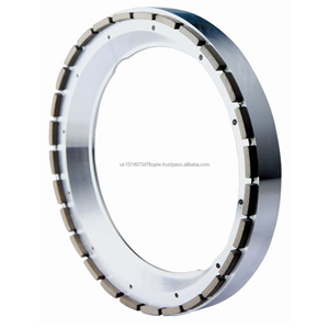 Rueda CBN vitrificada 1A1 Muela abrasiva de diamante para brocas cuenta con unión de metal galvanizado para bordes afilados - Product Image 4