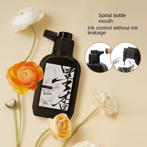 <span class=keywords><strong>Encre</strong></span> <span class=keywords><strong>de</strong></span> calligraphie en résine d'autruche, cadeaux spéciaux pour la pratique, vente en gros, écriture en ligne, copie, <span class=keywords><strong>encre</strong></span> parfumée en bouteille - Product Image 1