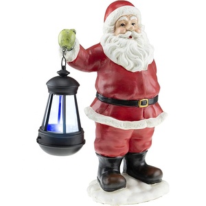 Decorazione <span class=keywords><strong>per</strong></span> la casa festiva <span class=keywords><strong>per</strong></span> le vacanze di natale <span class=keywords><strong>in</strong></span> <span class=keywords><strong>resina</strong></span> decorazione <span class=keywords><strong>per</strong></span> <span class=keywords><strong>tavoli</strong></span> e scaffali Santa con lanterna - Product Image 1