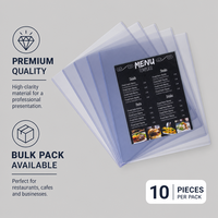 Support de chargement supérieur en PVC 8,5 x 14 pour documents légaux/impression avec logo personnalisé sérigraphié/imprimé au laser pour cartes de visite