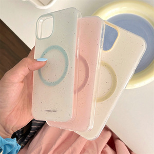 เคสโทรศัพท์แบบมินิมอลลายหมึกกระเซ็นแม่เหล็กสองชั้น สำหรับ iPhone 17 Pro Max 16 15 14 - Product Image 3