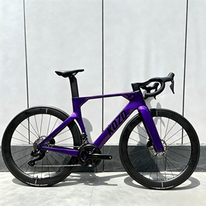 Bicicleta de Carretera de Carreras de Fibra de Carbono Oficial Kozo, Ligera, 24 Velocidades, Frenos de Disco Hidráulicos <span class=keywords><strong>Shimano</strong></span> UT 8020, Ruedas 700c - Product Image 1