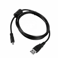 Cable USB para cámara Nikon UC-E6, cable de carga y transferencia de datos de 8 pines para cámaras digitales Nikon Coolpix, cable USB de repuesto