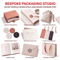 Sacs cadeaux de luxe écologiques réutilisables personnalisés avec gaufrage, emballage en papier artisanal pour anniversaires et mariages