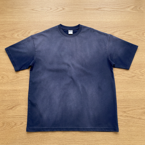T-shirts à manches courtes pour hommes, vintage, surdimensionnés, lavés, avec logo personnalisé - Écologiques, respirants, 100% coton, unis - Product Image 3