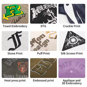 T-shirt à la mode pour hommes, coupe ample, col rond, t-shirts d'entraînement athlétique, poids lourd, manches courtes, t-shirt de base en coton de qualité supérieure - Product Image 6