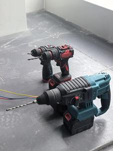 <span class=keywords><strong>Martillo</strong></span> Perforador Rotatorio Inalámbrico Profesional de 21V con Motor sin Escobillas, 26mm SDS Plus, para Trabajos de Construcción - Product Image 4