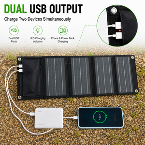 Petits panneaux solaires monocristallins pliables et fins pour charger les téléphones - Product Image 2