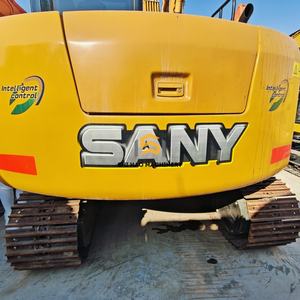 Mini-excavatrice de marque chinoise, engin de construction SANY SY 75C Pro, excavatrice sur chenilles d'occasion à vendre - Product Image 2