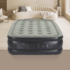 <span class=keywords><strong>Matelas</strong></span> pneumatique pliable de luxe Queen Size confortable de 18 à 20 pouces, auto-gonflant avec pompe intégrée pour chambre d'hôtel - Product Image 3