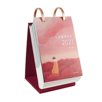 Fabricant chinois de calendriers de bureau personnalisés 365 jours, calendriers de l'avent en carton, impression photo