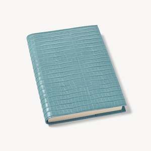 Cuaderno de Cuero Personalizado con Grabado de Cocodrilo, Diario con Nombre y Fecha Personalizados, Cuaderno de Escritura A5 con Líneas, Regalo Empresarial, Papelería - Product Image 2