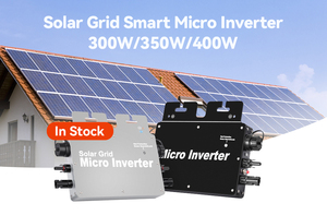 <span class=keywords><strong>Microinversor</strong></span> de Red para Sistema Solar Monofásico de CA, 110/220/230V, 400W, IP65 Impermeable, 92% de Eficiencia, Certificado CE/FCC - Product Image 2