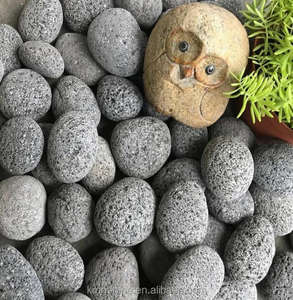 Galets de lave de silex français pierre naturelle ronde décorative jardin Stepping Stones Type de galets - Product Image 3