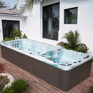 2022 Top classe BG-6610 confort Infinity Huge Swim Pool 5.86*2.2m Jet Spa Pool avec installations multimédias - Product Image 3
