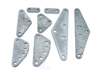 Plaque de fixation réglable en acier galvanisé de type DB pour ligne de transmission – Offre Spéciale