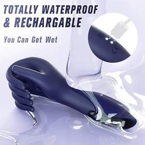 Allenatore Penieno con 10 Frequenze, Forte Vibrazione, Simile a un Dito, Display LCD in Silicone, per Adulti, Coppa per Esercizi Duraturi - Product Image 2