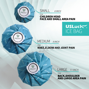 Bolsas de hielo reutilizables de PVC/TPU, paquetes de refrigeración impermeables para primeros auxilios, lesiones deportivas, terapia de frío caliente y rehabilitación - Product Image 3