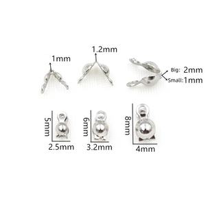 4*8Mm Sluiten Sluiting Rvs Ball Chain Sluiting Voor Diy Sieraden Accessoires - Product Image 2