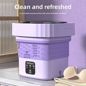 Mini-<span class=keywords><strong>lave</strong></span>-<span class=keywords><strong>linge</strong></span> portable mécanique à chargement par le haut pour dortoirs, logements locatifs et usage domestique (sous-vêtements, chaussettes) - Product Image 3