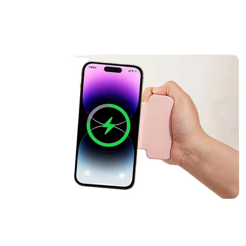 Supporto palmare magnetico per smartphone flessibile selfie stick caricabatterie Wireless telecomando treppiede otturatore compatibile per iphone