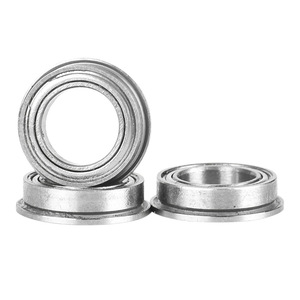 Rodamientos de Brida en Miniatura MF117ZZ 7x11x3mm, Rodamientos Metálicos de Acero para Piezas de Coches RC y Juguetes de Control Remoto - Product Image 1