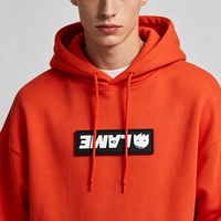 Patch PVC personnalisé avec texte inversé, à coudre, en caoutchouc souple, pour accessoires vestimentaires streetwear, directement de l'usine