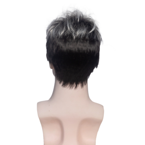 <span class=keywords><strong>Parrucca</strong></span> sintetica per <span class=keywords><strong>uomo</strong></span> <span class=keywords><strong>parrucca</strong></span> <span class=keywords><strong>corta</strong></span> prezzo all'ingrosso - Product Image 4
