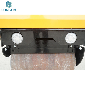 Handgeführte kleine Doppeltrommel-Vibrationswalze mit Hydraulikantrieb, Dieselmotor und hoher Effizienz für Erdbewegungsarbeiten - Product Image 4