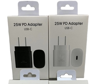 อะแดปเตอร์จ่ายไฟแบบพกพา New EP-TA800 25W PD QC2.0 ชาร์จเร็ว สำหรับ <span class=keywords><strong>Samsung</strong></span> A70 A80 A52 <span class=keywords><strong>A53</strong></span> A14 A34 - Product Image 1