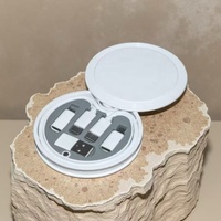 Adaptateur OTG 6 en 1 60W en plastique ABS avec logo personnalisé OEM, câble de données pour ordinateur à charge rapide 3A, kit avec boîte de rangement