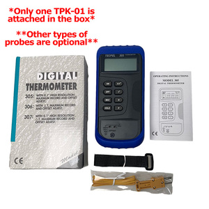 Termómetro Digital Portátil TECPEL DTM-305 Tipo K con Batería, Fabricado en Taiwán, Superventas - Product Image 5