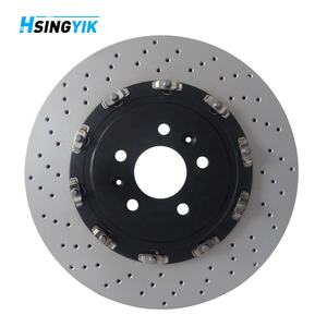 Jeu de disques de frein flottants en alliage pour Audi <span class=keywords><strong>Rs4</strong></span> OE 8E0615301AB Original Equipment <span class=keywords><strong>Break</strong></span> Rotors - Product Image 1