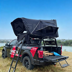 Tienda de Techo para Auto SNDN, Diseño Plegable de Gran Espacio, Carcasa Rígida de Aluminio, Impermeable, con Portaequipajes - Product Image 3