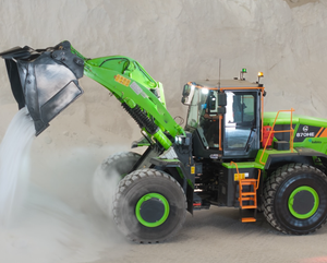 Maquinaria de Movimiento de Tierras 870HE Cargadora de Ruedas Eléctrica Pura de 7.5 Toneladas en Existencia - Product Image 3