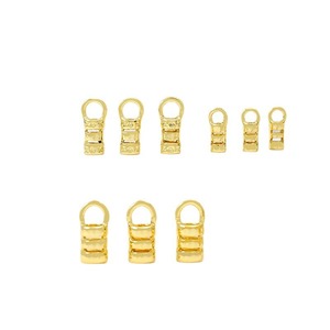 สร้อยคอทองแดงชุบทอง 18K พร้อมตัวล็อคแบบยูนิเวอร์แซล โซ่ทอง 14K ตัวล็อคแบบลวดเหล็ก รุ่น B49 - Product Image 5