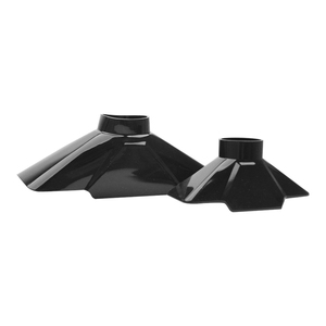 KNOKOO Nouveaux accessoires de dépoussiérage de buse de <span class=keywords><strong>hotte</strong></span> rectangulaire pour le bras en bambou de 55mm Interfaçage de conduit de fumée - Product Image 1