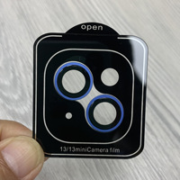 Film de verre trempé à couverture complète Eagle Eye pour iphone 13 14 15 pro max écran de protection de téléphone pour objectif de caméra