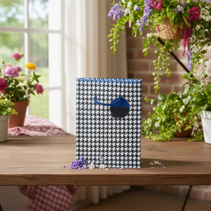 Erpsl Gift Bag 23x18x10cm Houndstooth <b>Pattern</b> Small Size <b>Paper</b> Bag For Promotion - Product Image 3